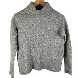 Aritzia The Group Community Plutarch Wool & Yak Gray Turtleneck Sweater Size‎  S